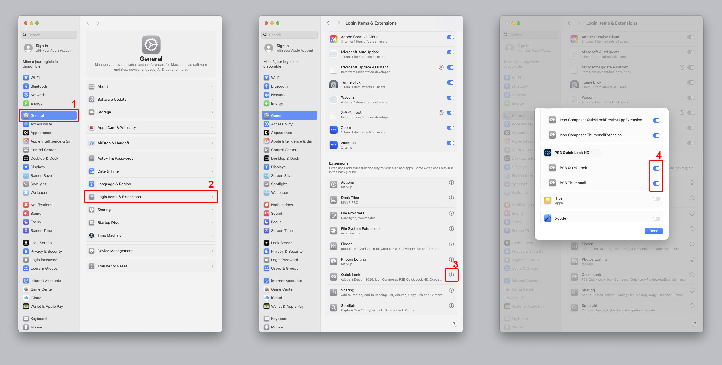 Installation Settings